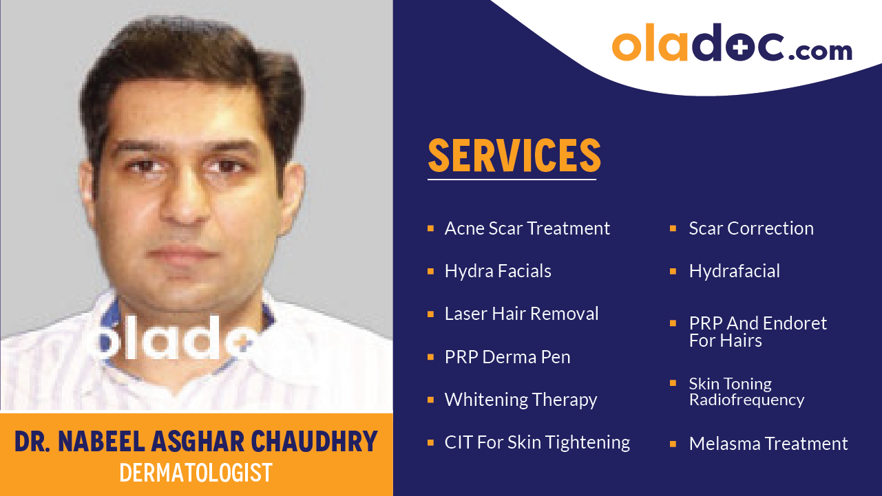 Services provided by Dr.Nabeel Asghar Chaudhry